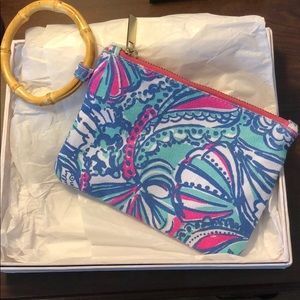Lily Pulitzer for Target wrist clutch
